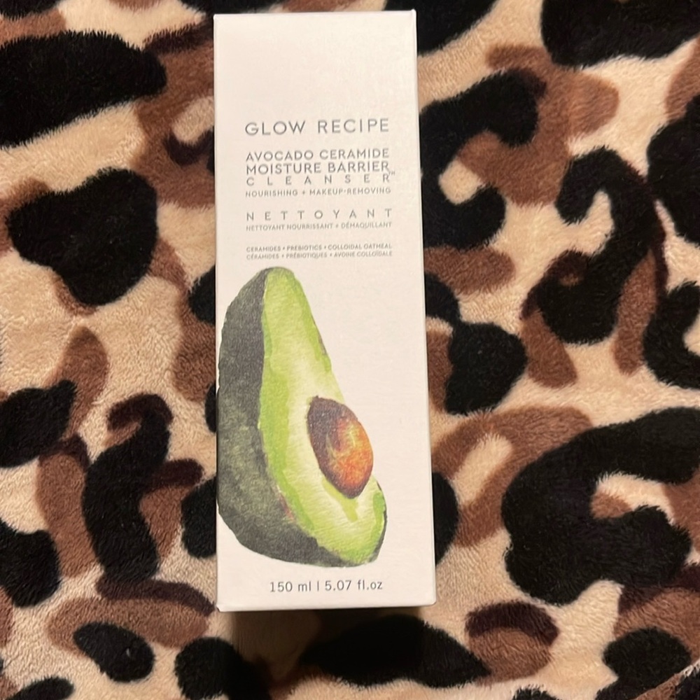 New Glow Recipe Avocado Ceramide moisture barrier cleanser